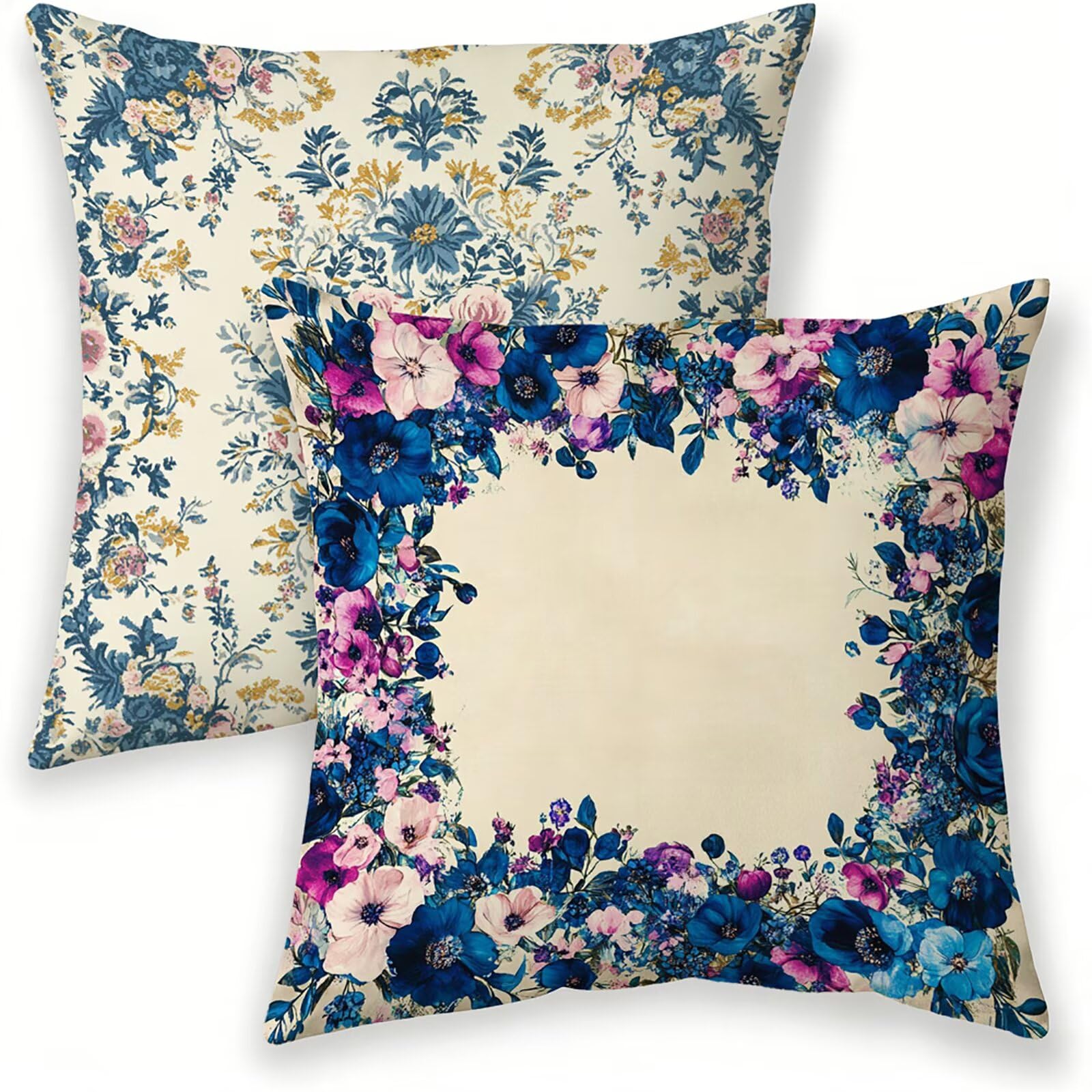 Coussin extérieur imperméable 80x80 fini l'humidité sur le salon de jardin