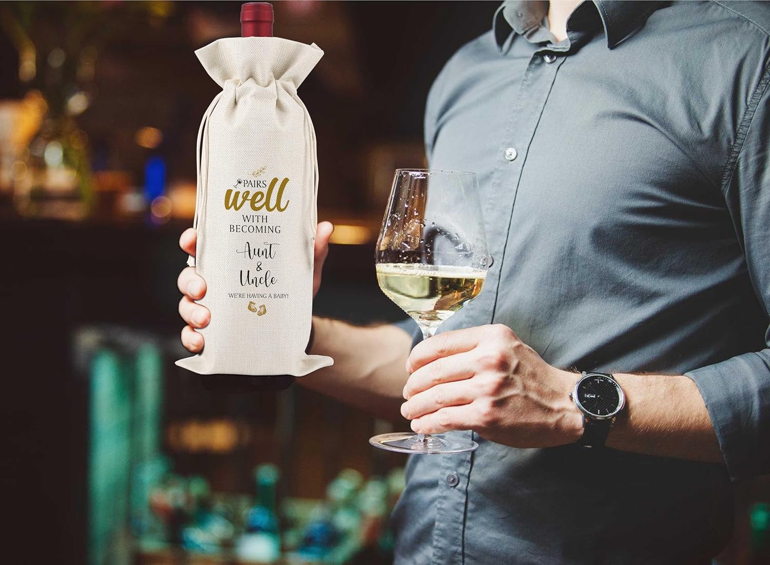 おばさんとおじさんになること間違いなしに 性別中立妊娠のお知らせ 赤ちゃんのお知らせ 赤ちゃんのお知らせ おばさんとおじさん 赤ちゃ