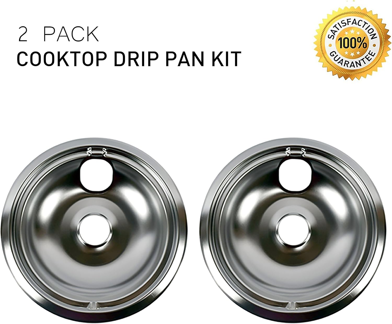 8" Cooktop Drip Pan, Burner Bowl 2 PACK Amazon.ca Home
