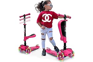 Hurtle 3-Wheeled Scooter for Toddlers 1-3