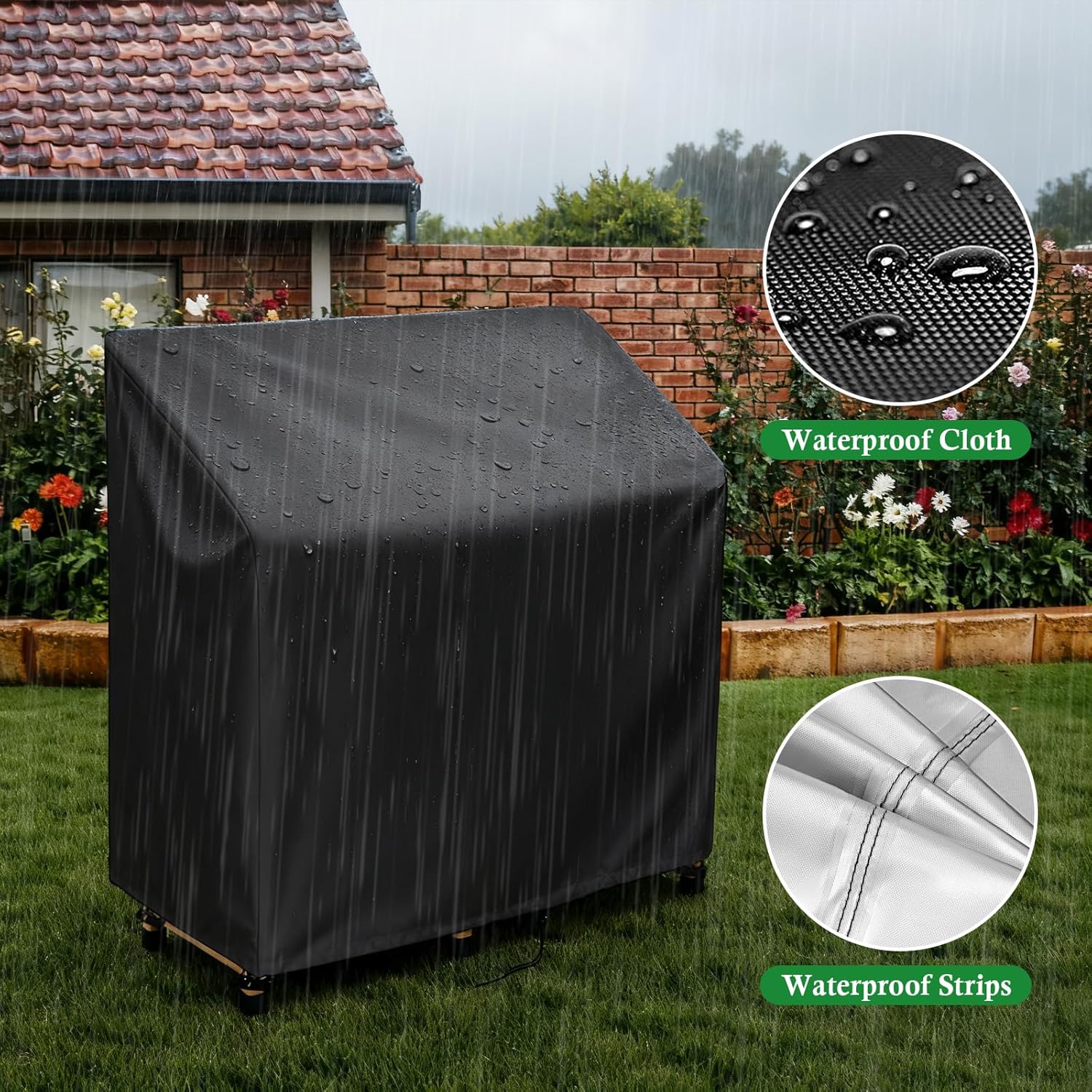 Outdoor Garden Potting Bench Table Cover, Universal Patio Potting Table Cover - 46 x 20 x 59 Inch