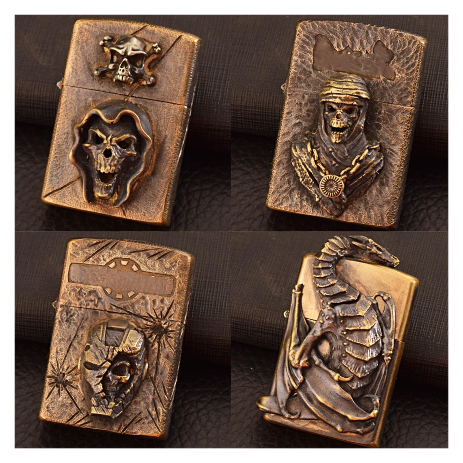 Zapalniczka naftowa w stylu vintage, wytłaczany metal, klapka, wiatroszczelny, miękki płomień, zapłon ściernicy, do wielokrotnego napełniania (paliwo nie jest dołączone)