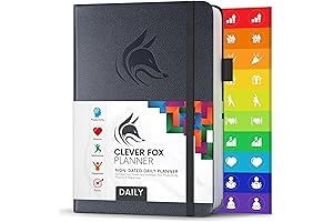 Clever Fox Planner 2020: Stay Organized & Accomplish More with This Undated Daily Planner