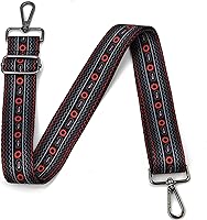 Vista 100 de Correa para bolso con herrajes dorados de repuesto, correa para bolso cruzado, correa ancha ajustable para colgar al hombro