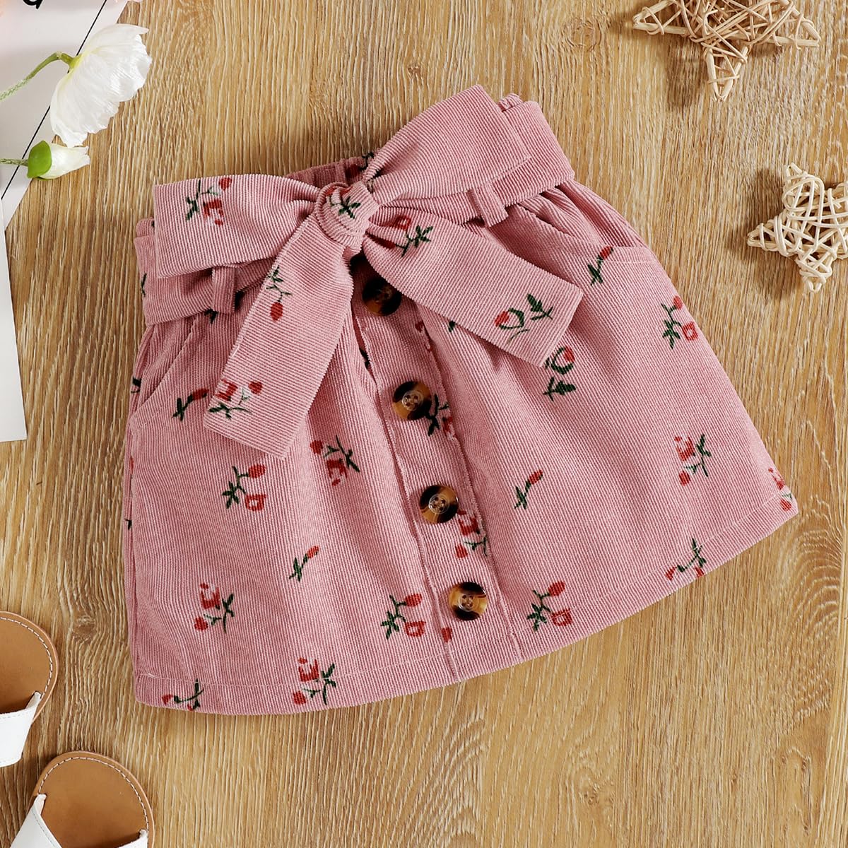 Kleinkind Baby Mädchen Outfits Rüschen Ärmellose Hemden Tops + Elegant Schleife Mini Rock 2 Stück Frühling Sommer Kleidung Sets