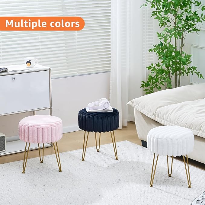 Silla De Oficina Sin Apoyabrazos Minimalista Rosa miniatura 7