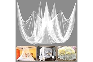 2 Pcs Mosquito Net for Patio: Super Dense Mesh Screen Shield for Plants