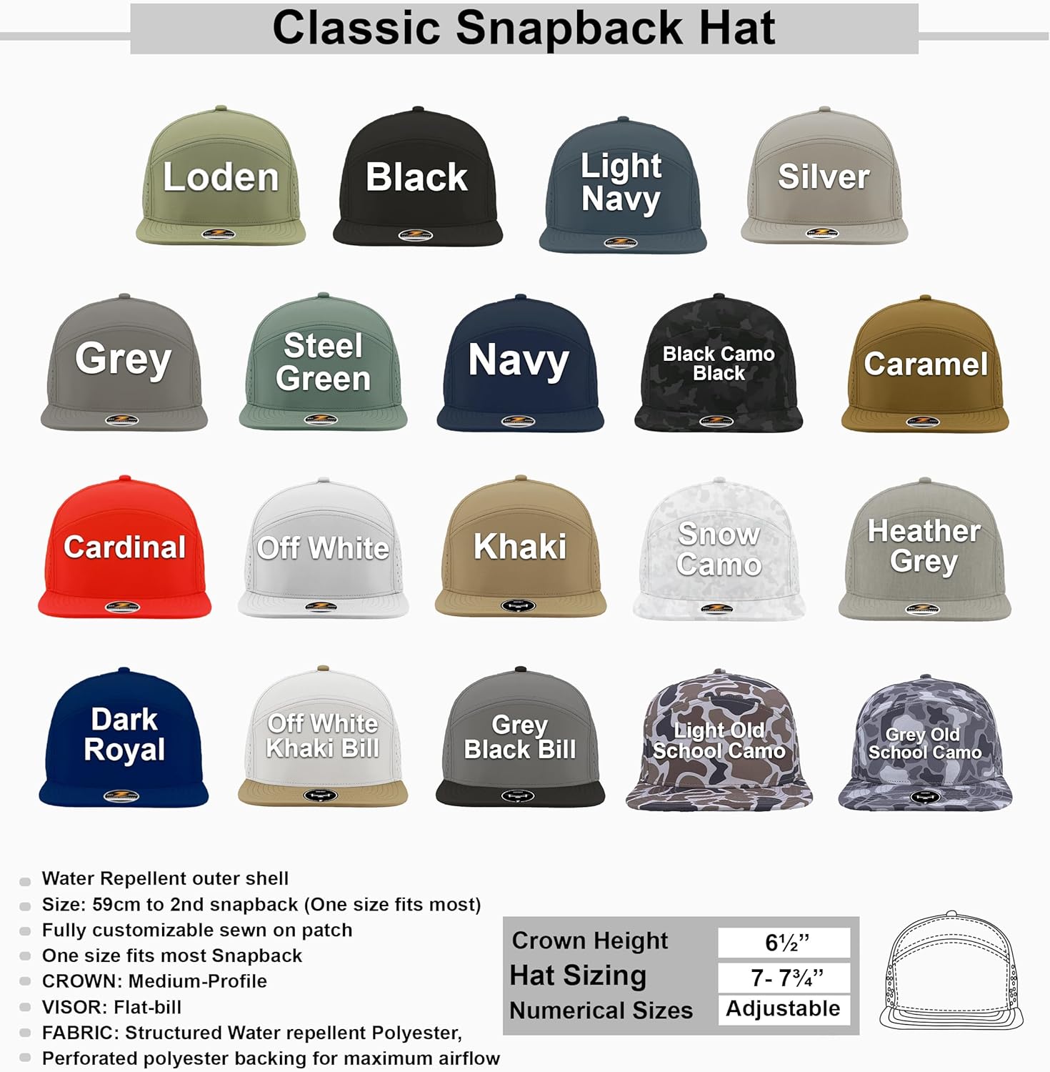 Custom Dad Trucker Hat Personalized Leather Patch Baseball Cap Men & Women - Image 6