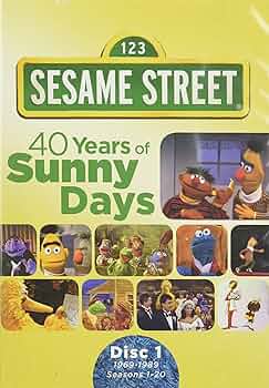 Amazon.com: Sesame Street: 40 Years of Sunny Days [DVD