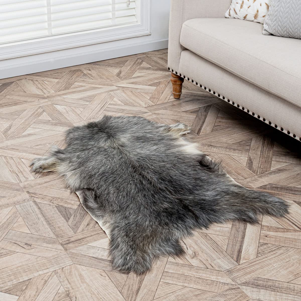 北海道産 鹿 毛皮 ラグ マット 140×120 値下げ交渉あり 楽天市場】【本物の