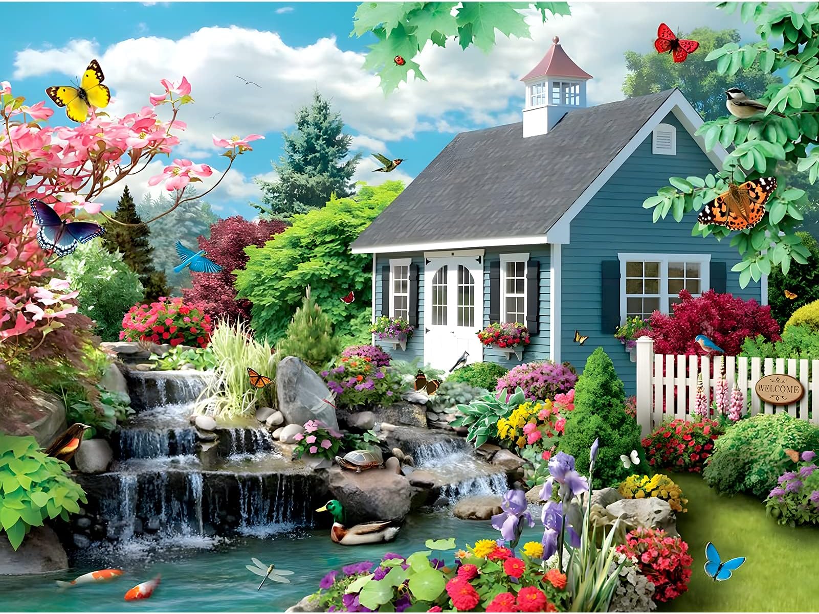 Diamond Painting - Landscape Diamond Art Kit for Adults and Families - 30x40cm/12x16in Wall Decor