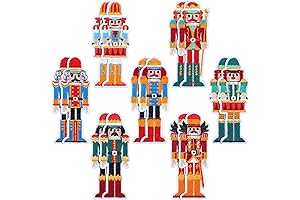 Hoolerry Nutcracker Iron-On Applique Patches