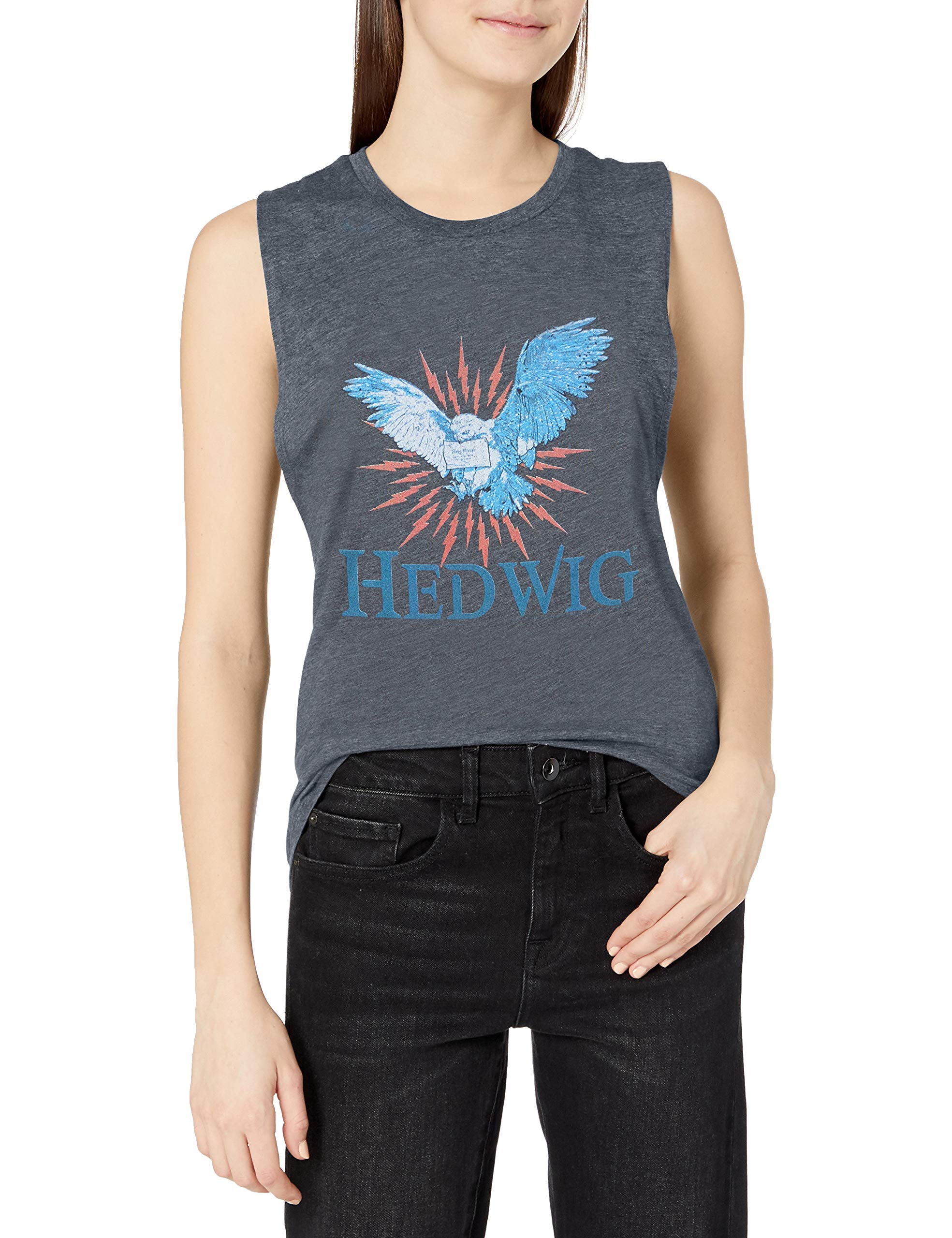 Camiseta sin mangas Warner Bros. Festival Muscle Tank azul talla XXL para mujer 3