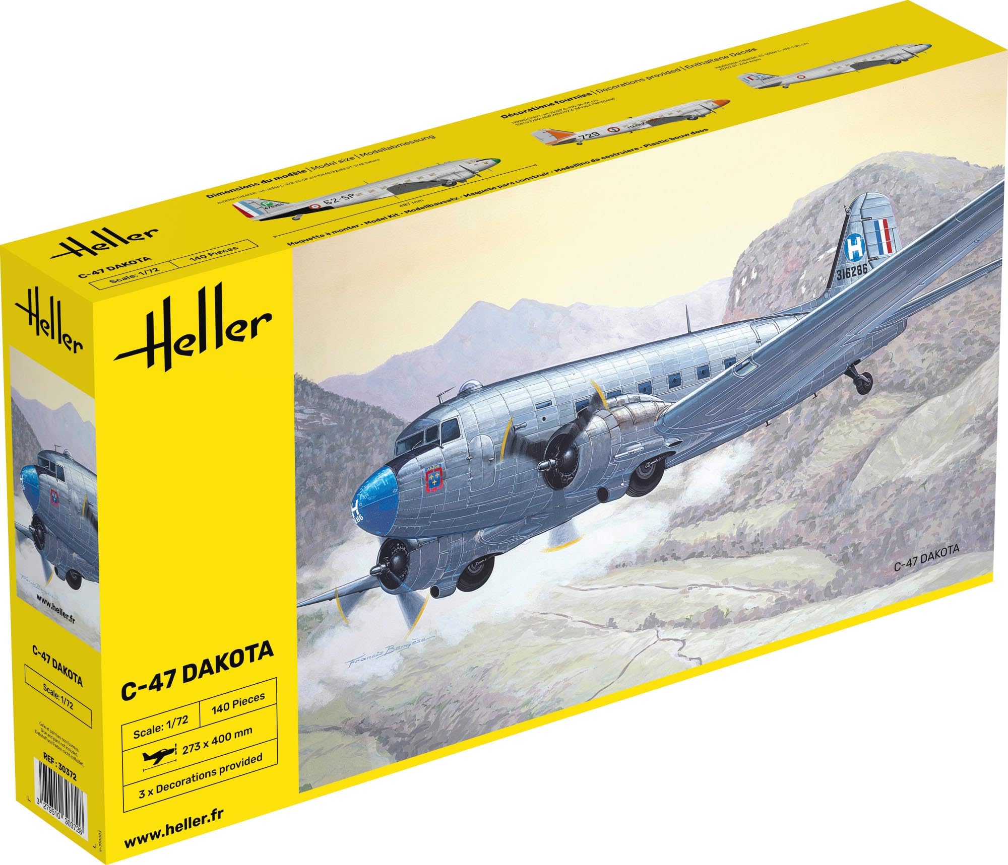 Bright 30372 - 1:72 C-47 DAKOTA - New