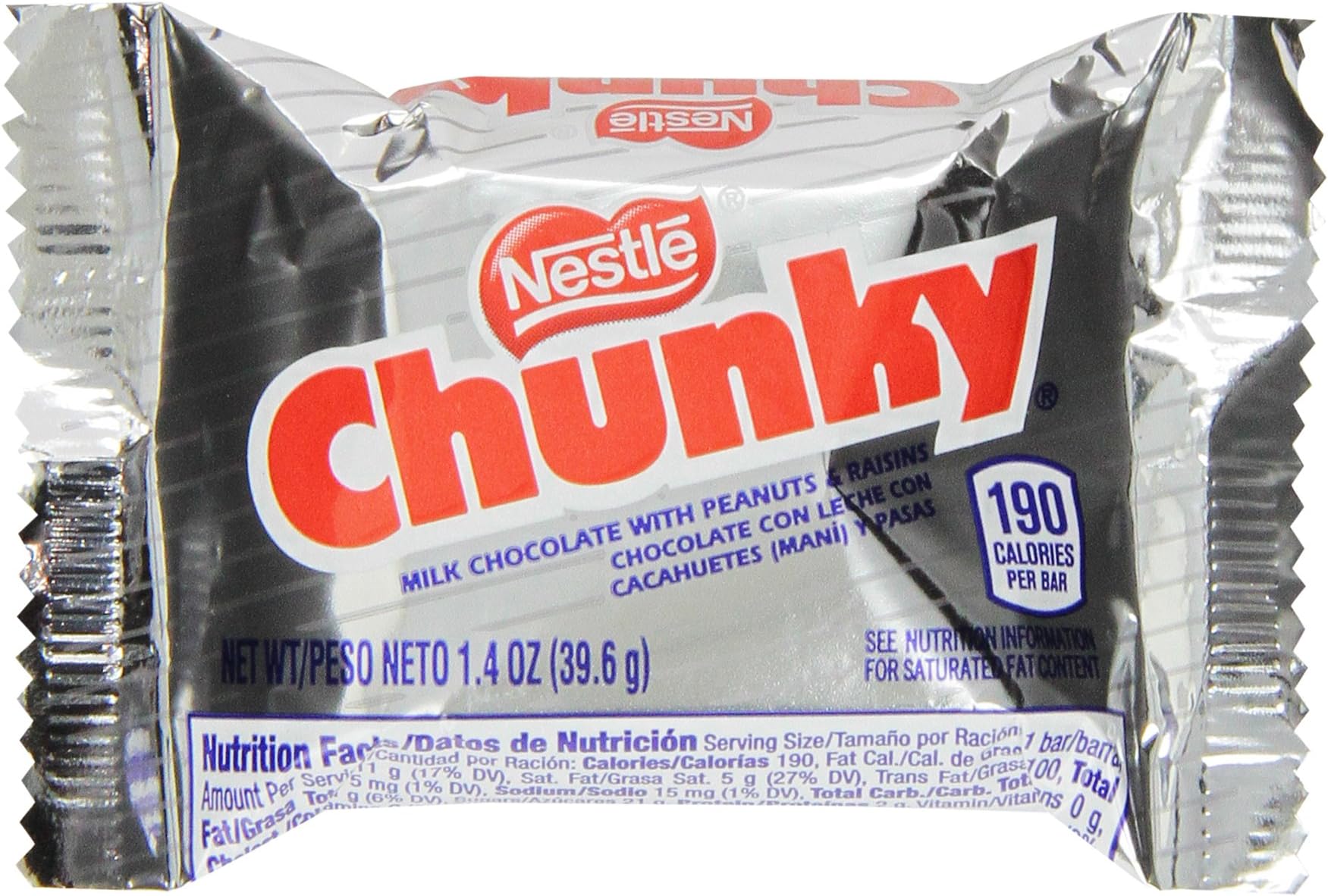 Chunky Single Candy Bars (Pack of 48)