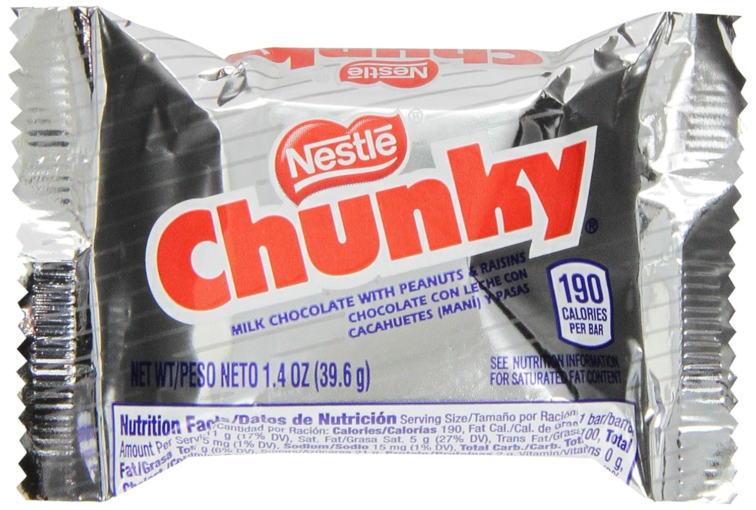 Chunky Single Candy Bars (Pack of 48)