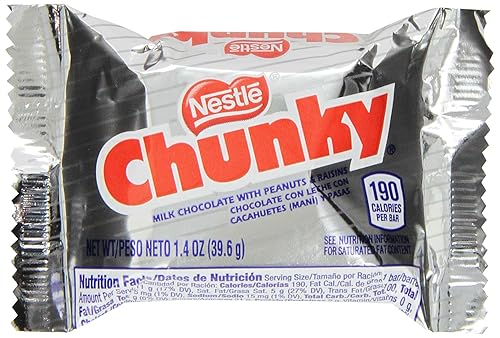 Chunky Barras de caramelo individuales (paquete de 48)