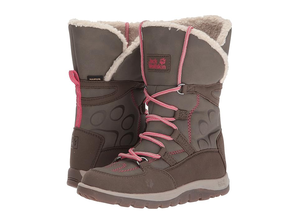 

Jack Wolfskin Kids Rhode Island Waterproof High (Toddler/Little Kid/Big Kid) (Siltstone) Girls Shoes