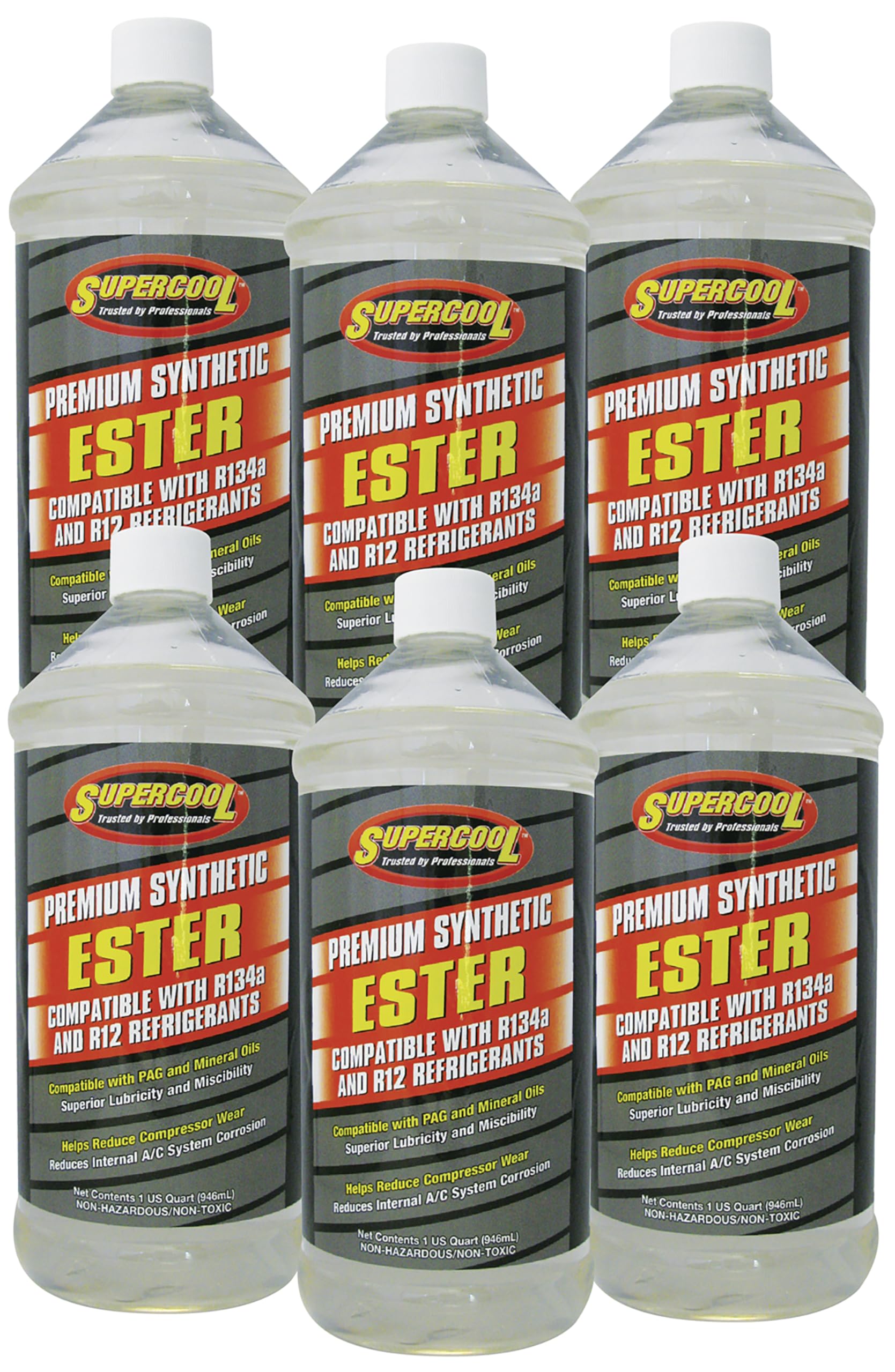 TSI Supercool E31-6CP Ester Oil Without Dye 32oz 6-Pack