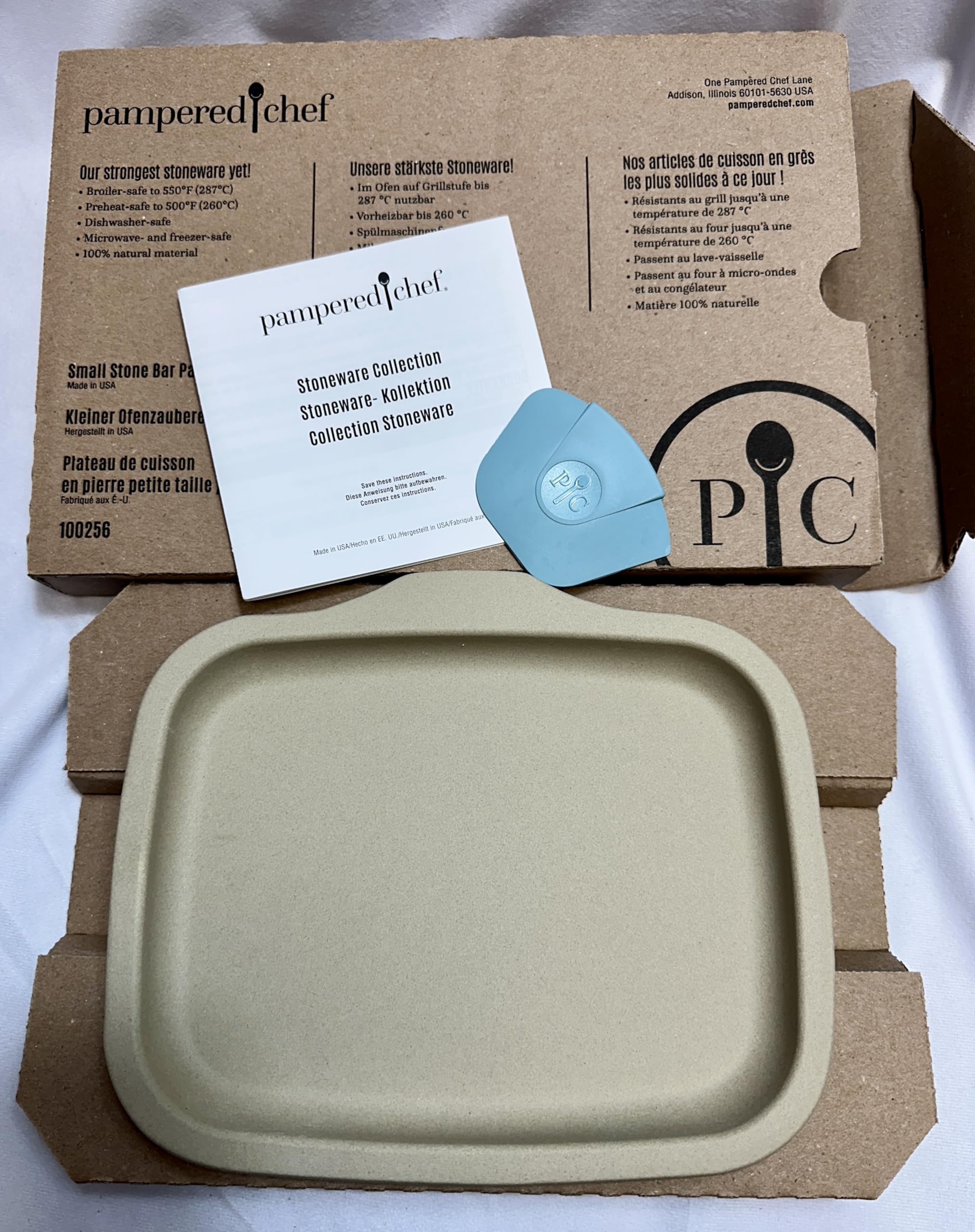 Baking Sheet Pampered Chef Stone Dish Small Stone Bar Pan Shop