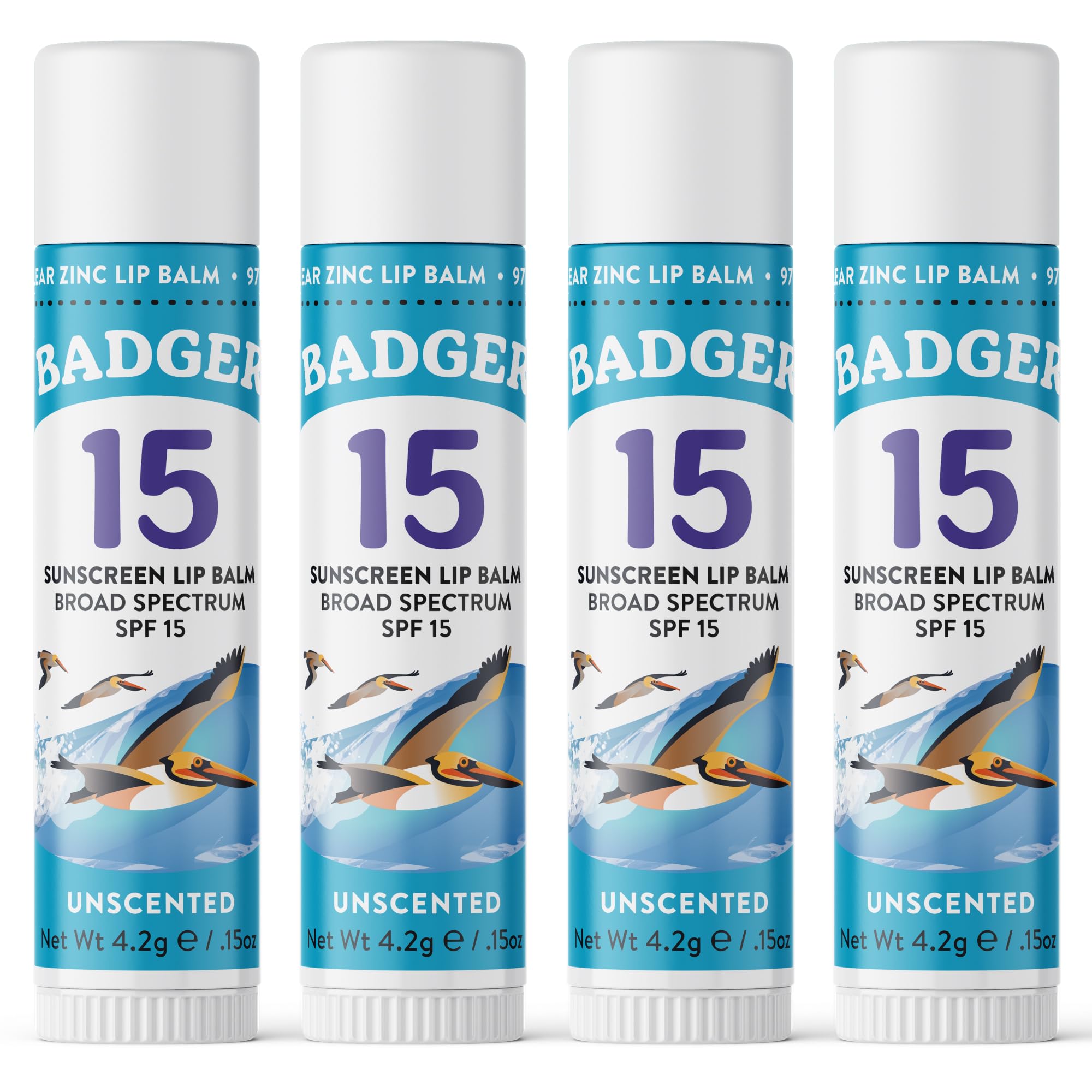 Badger Mineral Sunscreen Lip Balm SPF 15