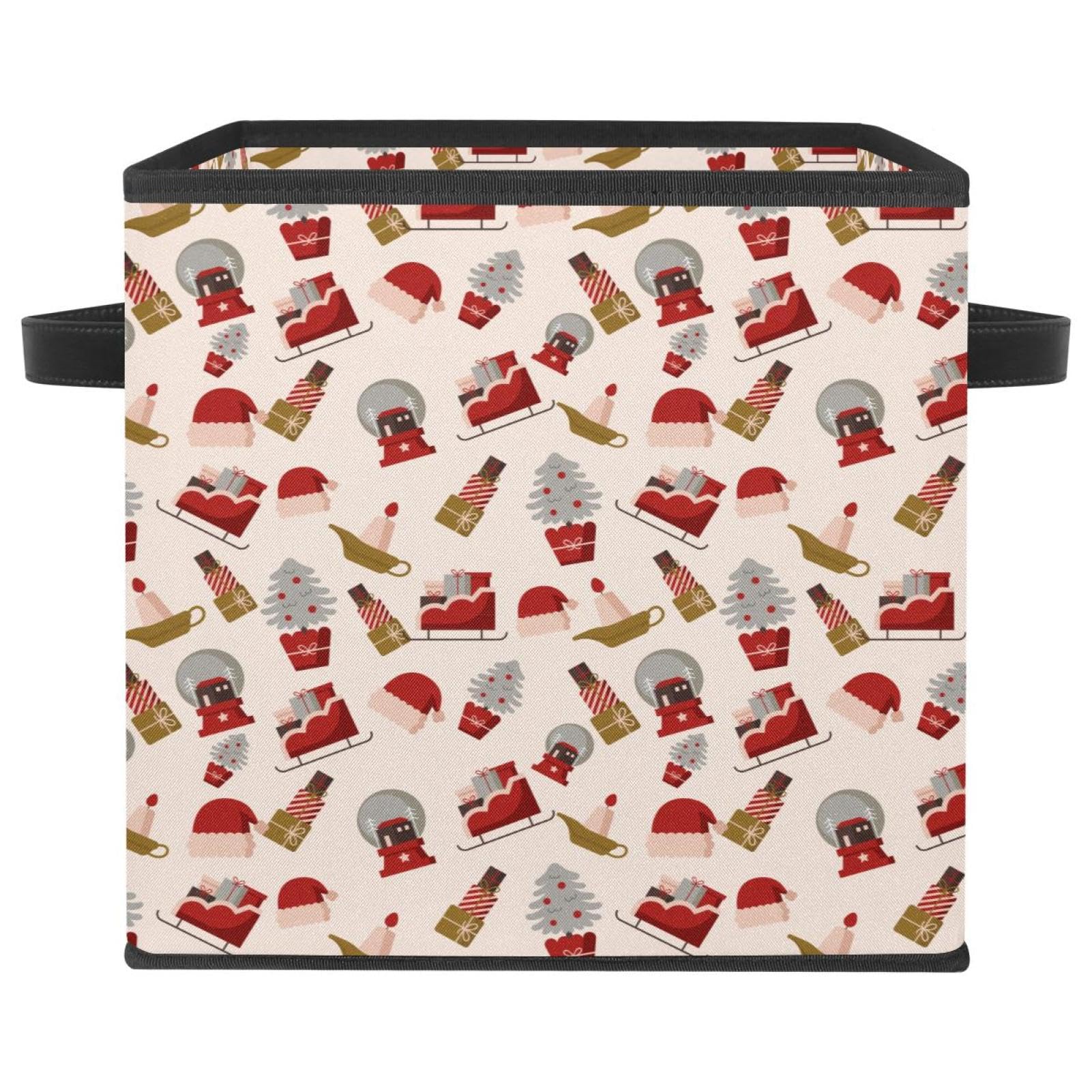 Boîte de rangement pliable en tissu pour ordonner la chambre