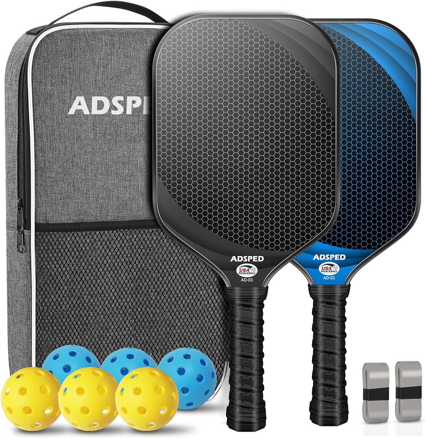 Pickleball Ornament. Personalized Pickleball Ornament. Male & Female