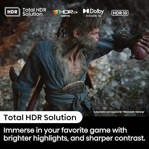 Miniatura 8 de Hisense Smart TV Class U7 Series Mini-LED ULED 4K UHD de 55 pulgadas con Google Smart TV (55U7N) - QLED, Dolby Vision IQ, Dolby Atmos, atenuación