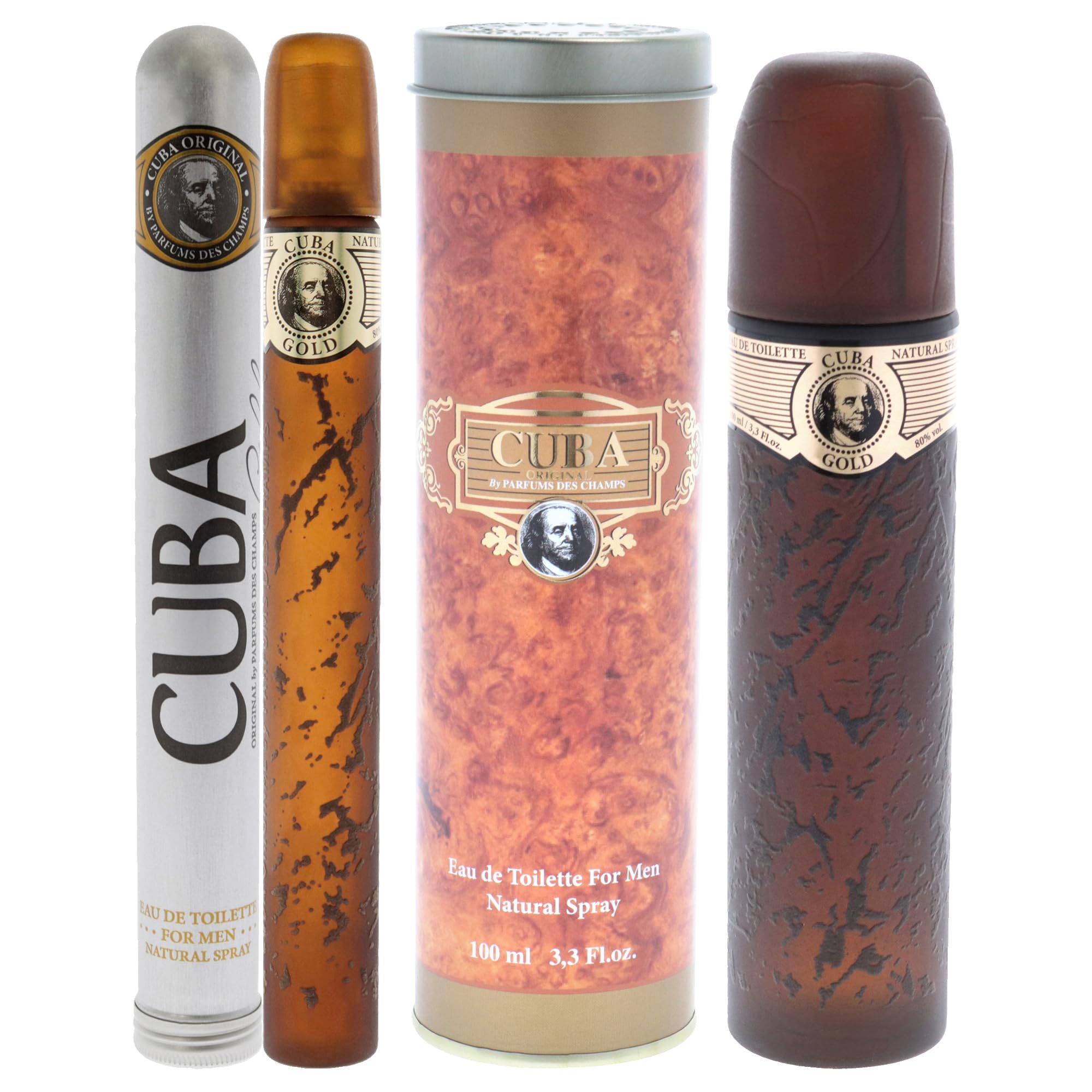 Cuba Gold Kit for Men - 2 Pc Kit