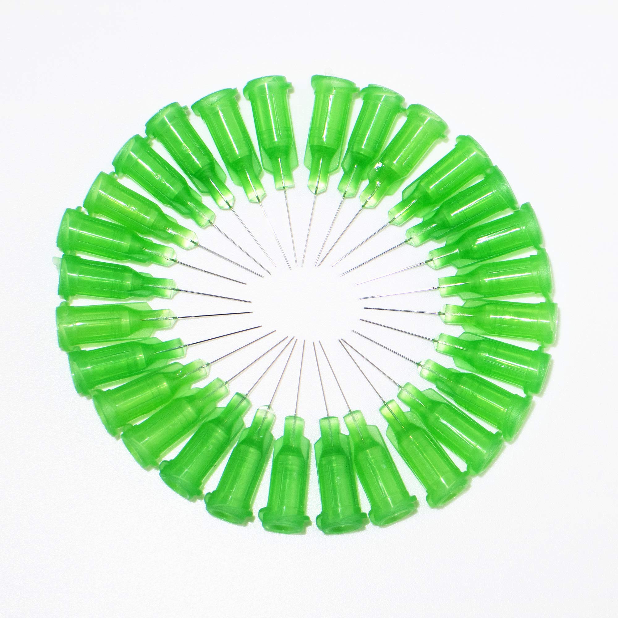 500Pcs-1/2 inch(13mm) Blunt Tip Dispensing Needle.Stainless Steel Injection Needles.Luer Lock Needle