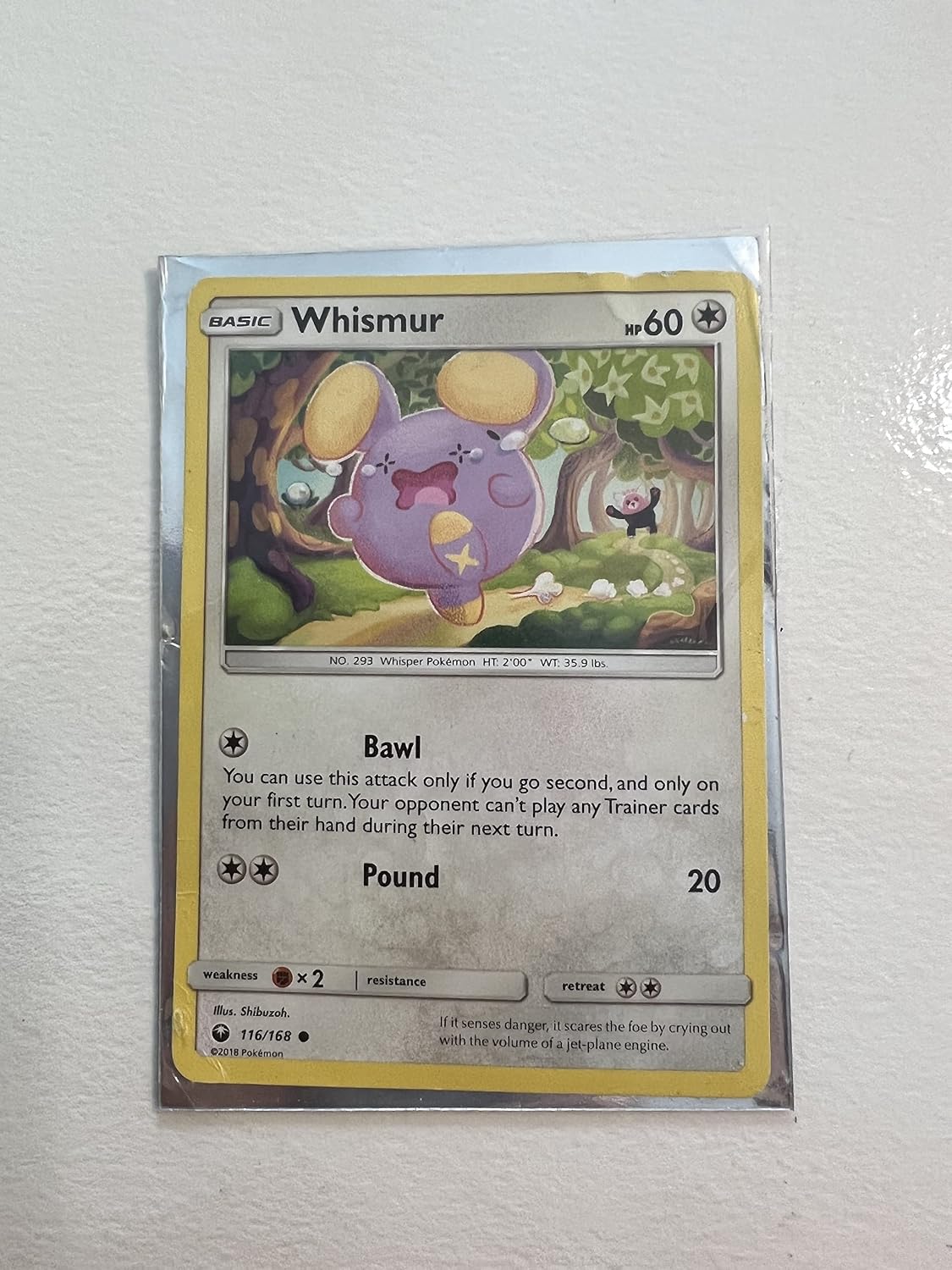Whismur - 116/168 - Common - Celestial Storm : Amazon.ca: Toys & Games