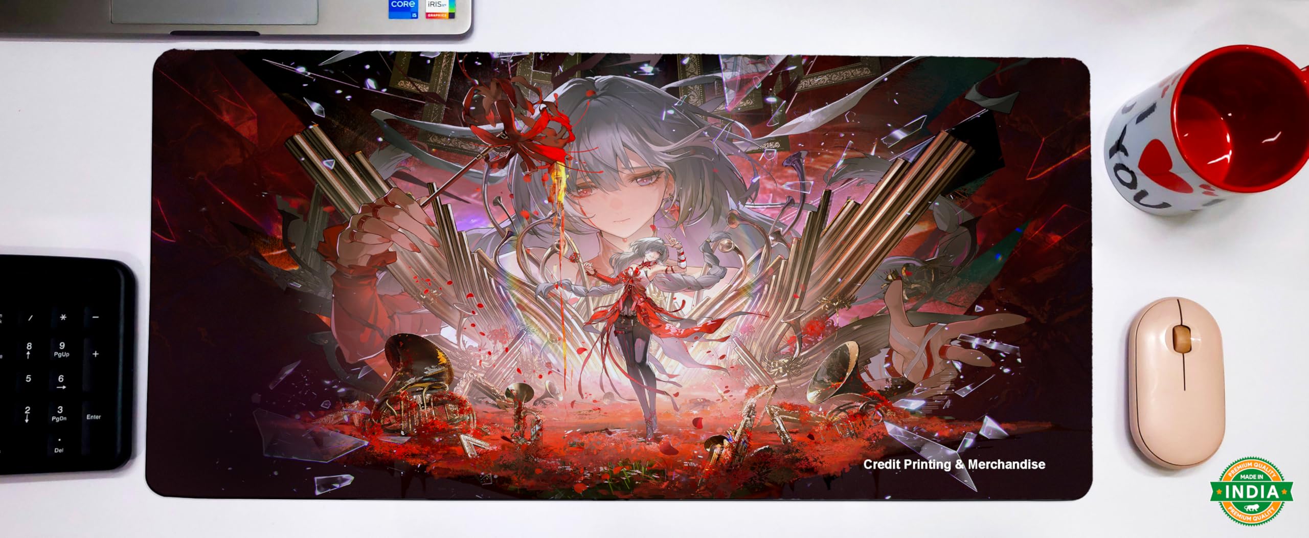 Credit Printing & Merchandise | Wuthering Waves | WuWa | XXL Mouse Pad (280 x 580 x 3 mm) / Small Mouse pad (220 x 175 x 3 mm) Gaming, Office, Personal Use | Fanmade (Custom, XXL) — Amazon image 25
