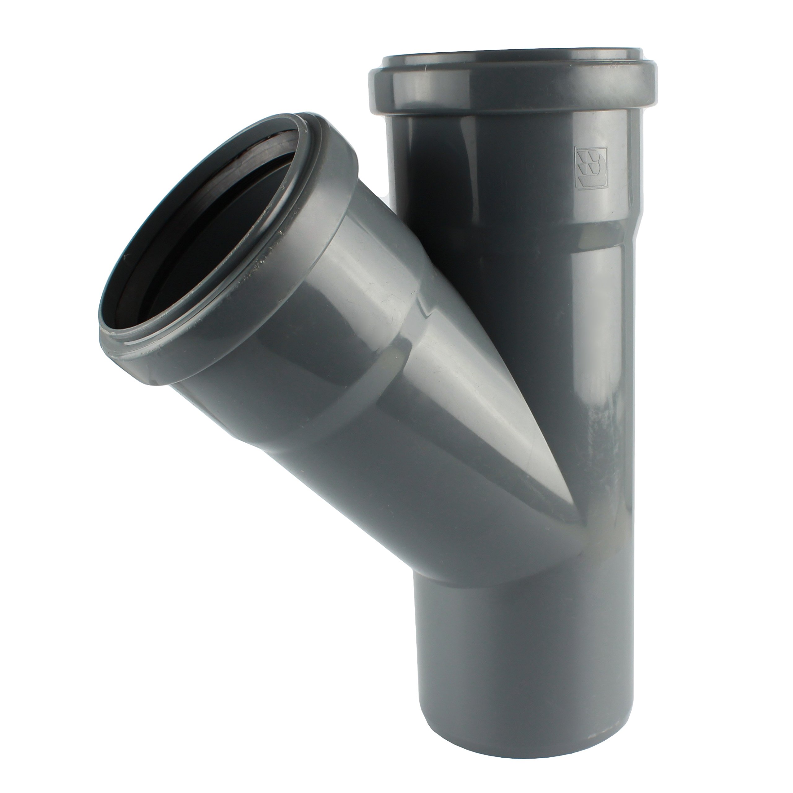 HT Rohrabzweig PP DN40 50 75 110 T-Stück 67° Verzweigung Verbindung Abzweig grau - MKK® DN 50 auf DN 50 HT Rohrabzweig PP DN40 50 75 110 T-Stück 67° Verzweigung Verbindung Abzweig grau - MKK® DN 50 auf DN 50