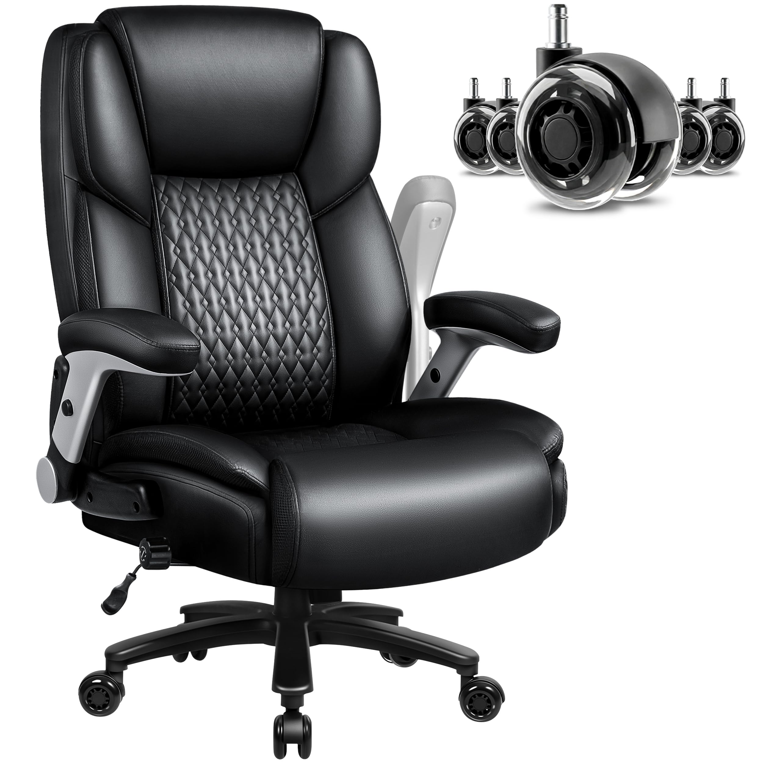 Amazon.com: Big and Tall Office Chair 600LBS, Heavy Duty Office