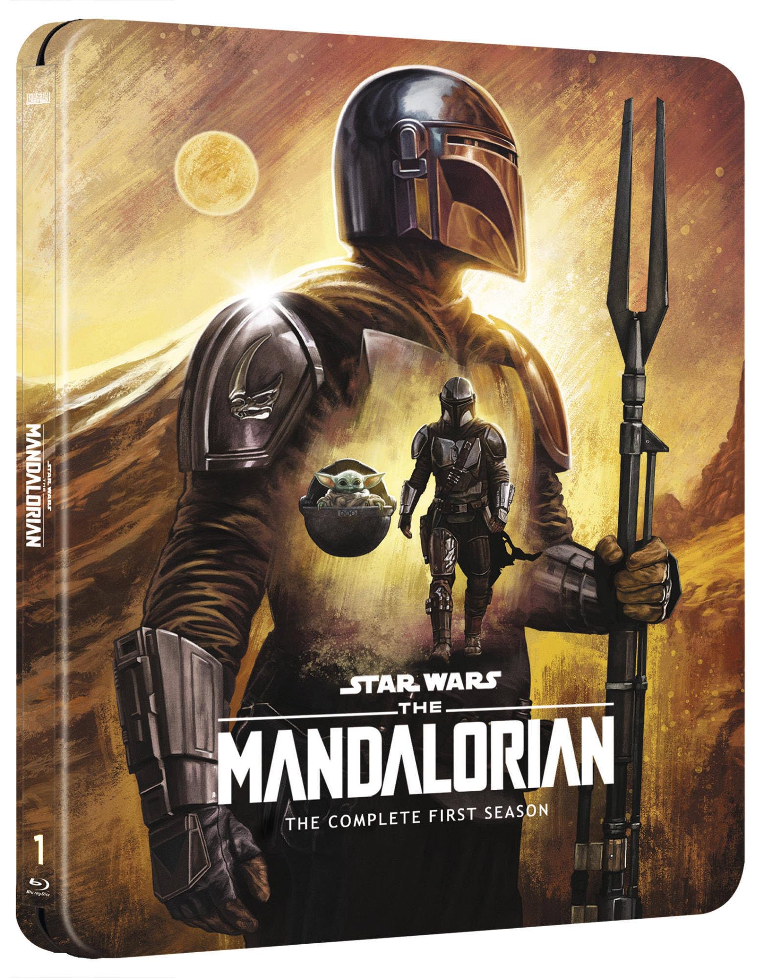 Mandalorian S1 Steelbook UHD & Blu ray [Blu-ray]