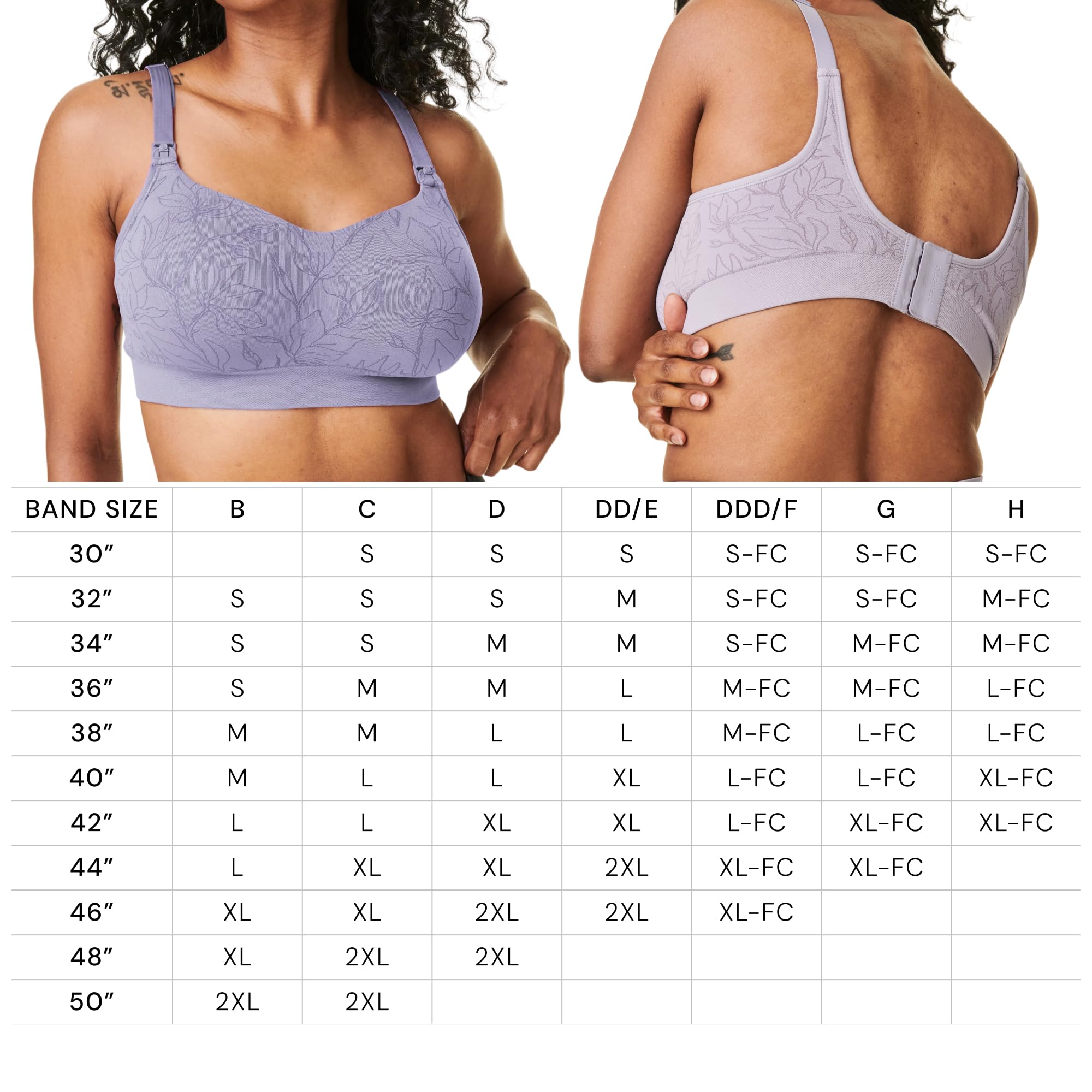 Bravado Designs Reggiseno da allattamento da donna per allattamento al seno, reggiseno premaman a balconcino di supporto senza cuciture senza ferretto