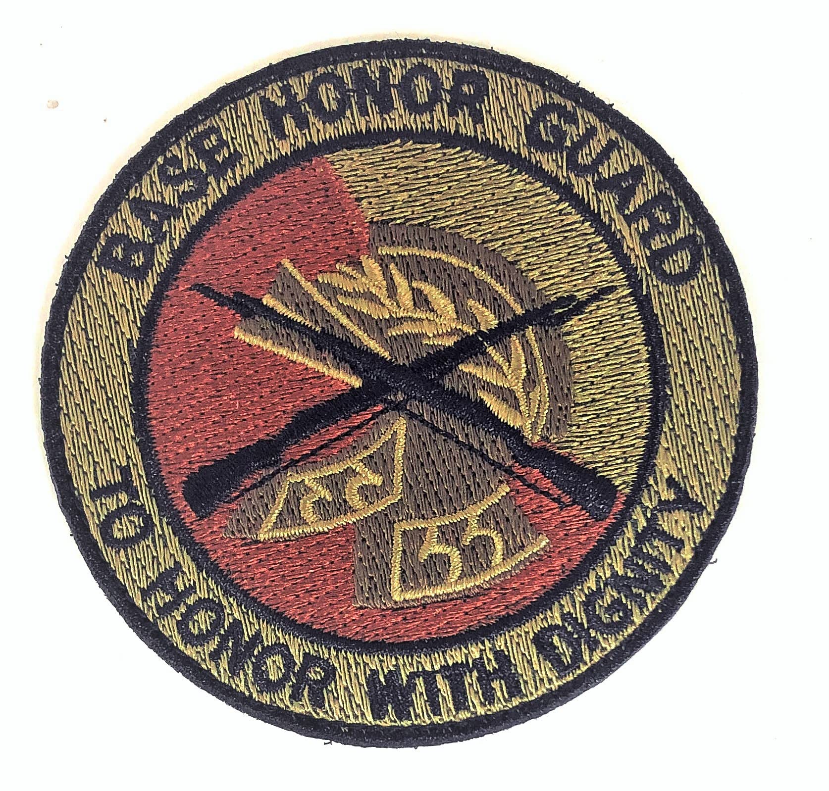 A.F. BASE HONOR GUARD TO HONOR WITH DIGNITY (3INCH FULL CIRCLE) (EA)