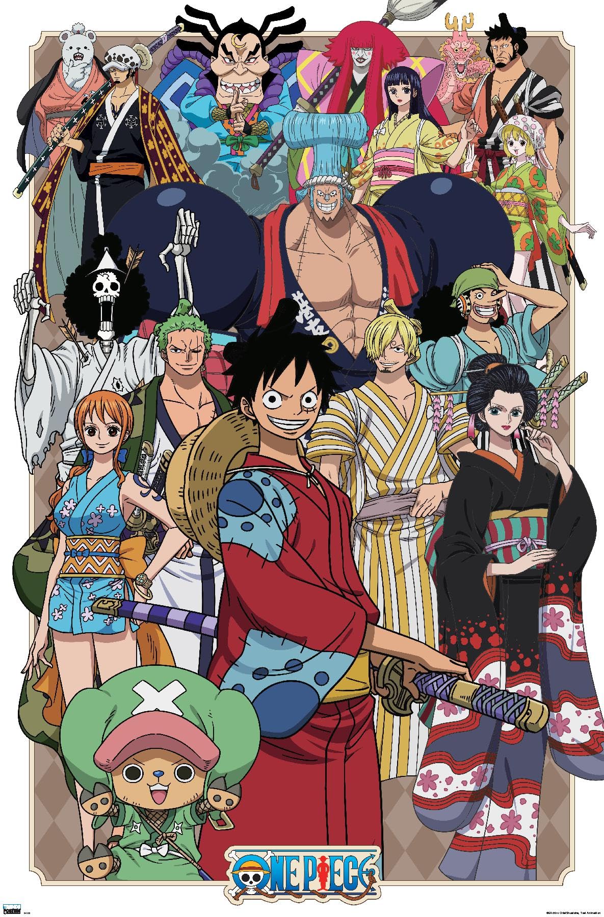 Amazon.com: One Piece - Alliance Wall Poster, 34L
