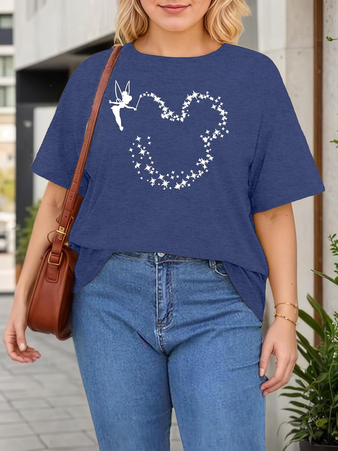 Plus Size Magical Shirts Women Magic Kingdom T Shirts Graphic Tee Cute Holiday Shirt Family Vacation Tops - Image 3