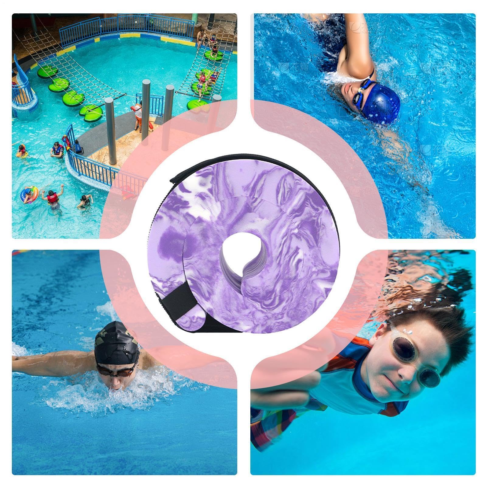 Flotteurs De Bras En Mousse EVA – Paire De Brassards De Natation – Aide à L’apprentissage – Enfants Et Adultes – Piscine, Lac, Plage