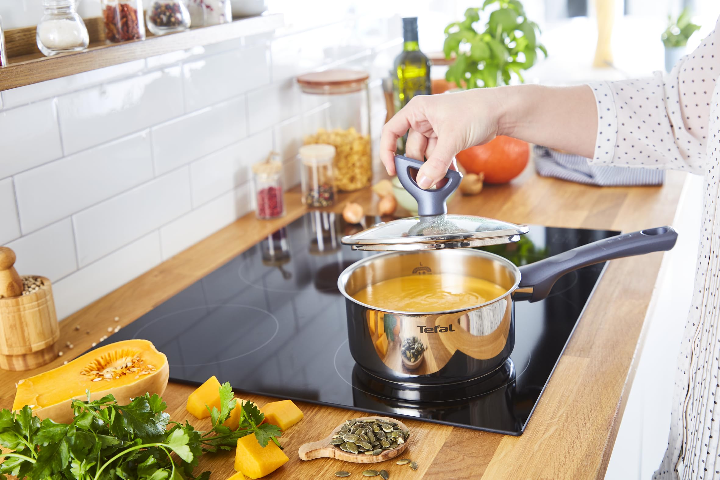 Tefal Daily Cook Rondel, Srebrny, 16 cm