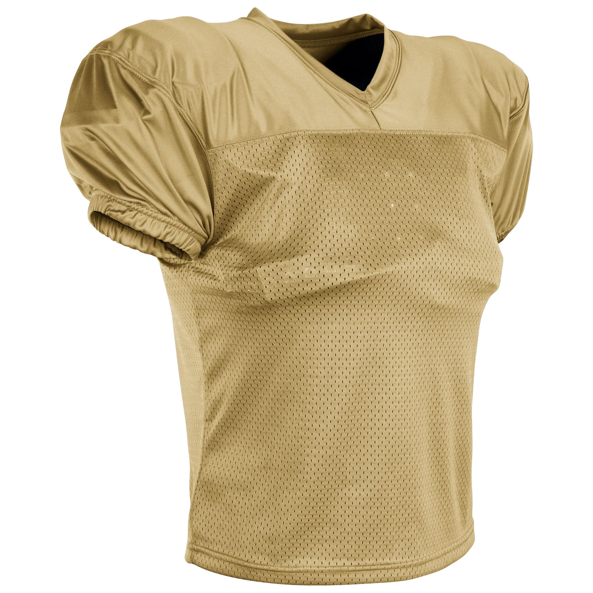 Champro Unisex's Preseason Football Practice Jersey, Vegas Gold, X-Large