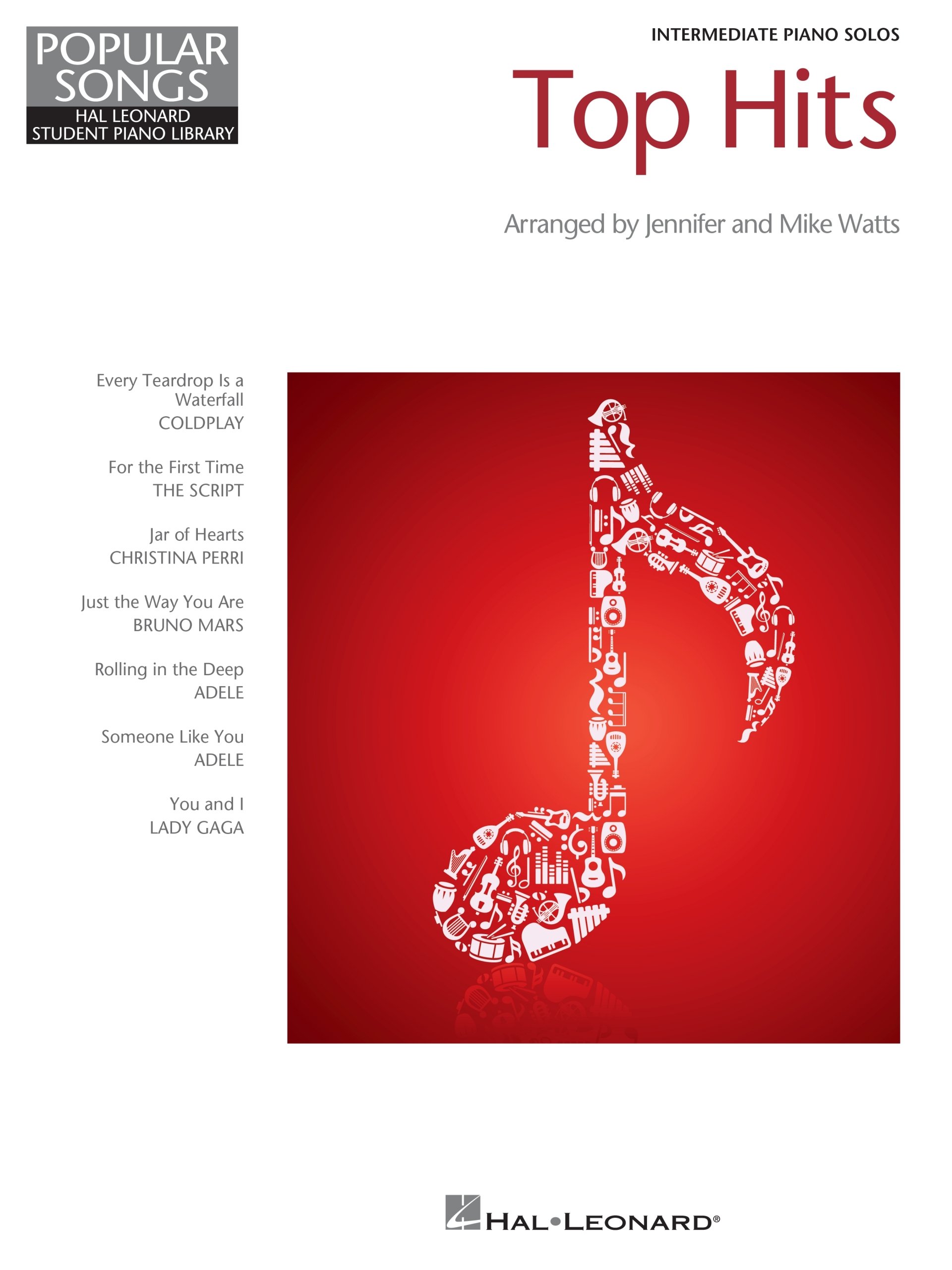 Hal Leonard Student Piano Library Popular Songs progresser au piano intermédiaire sans s'ennuyer