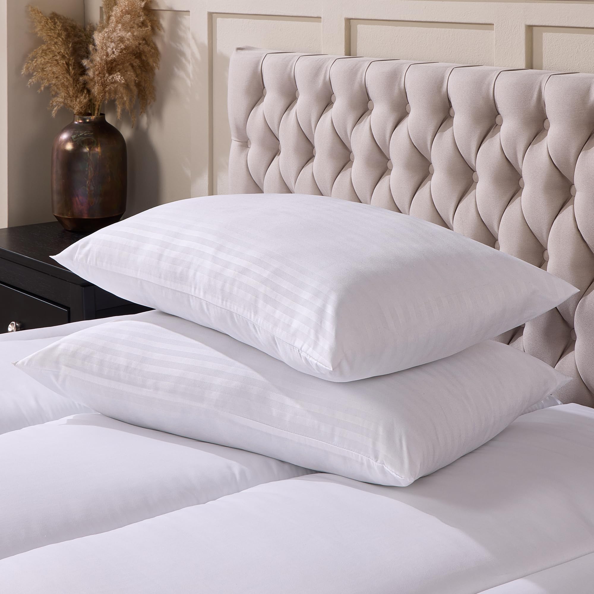 New Slumberdown (2 Pack) Comfy Home Support Pillows Medium