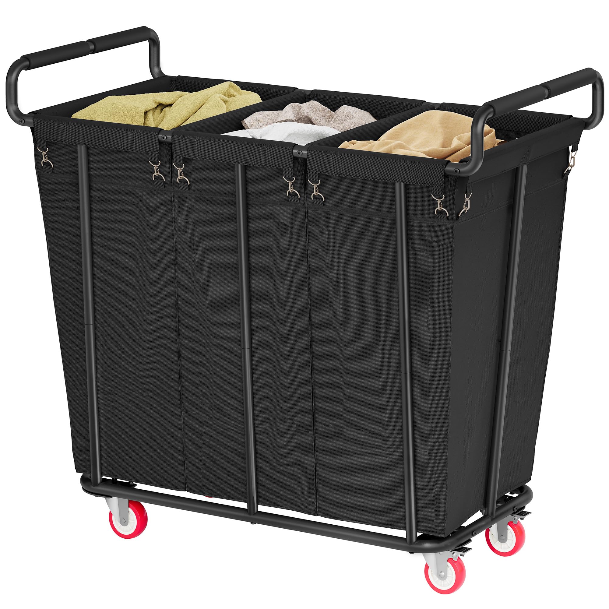 Amazon.com: Gewudraw Large laundry hamper with Wheels, 360L