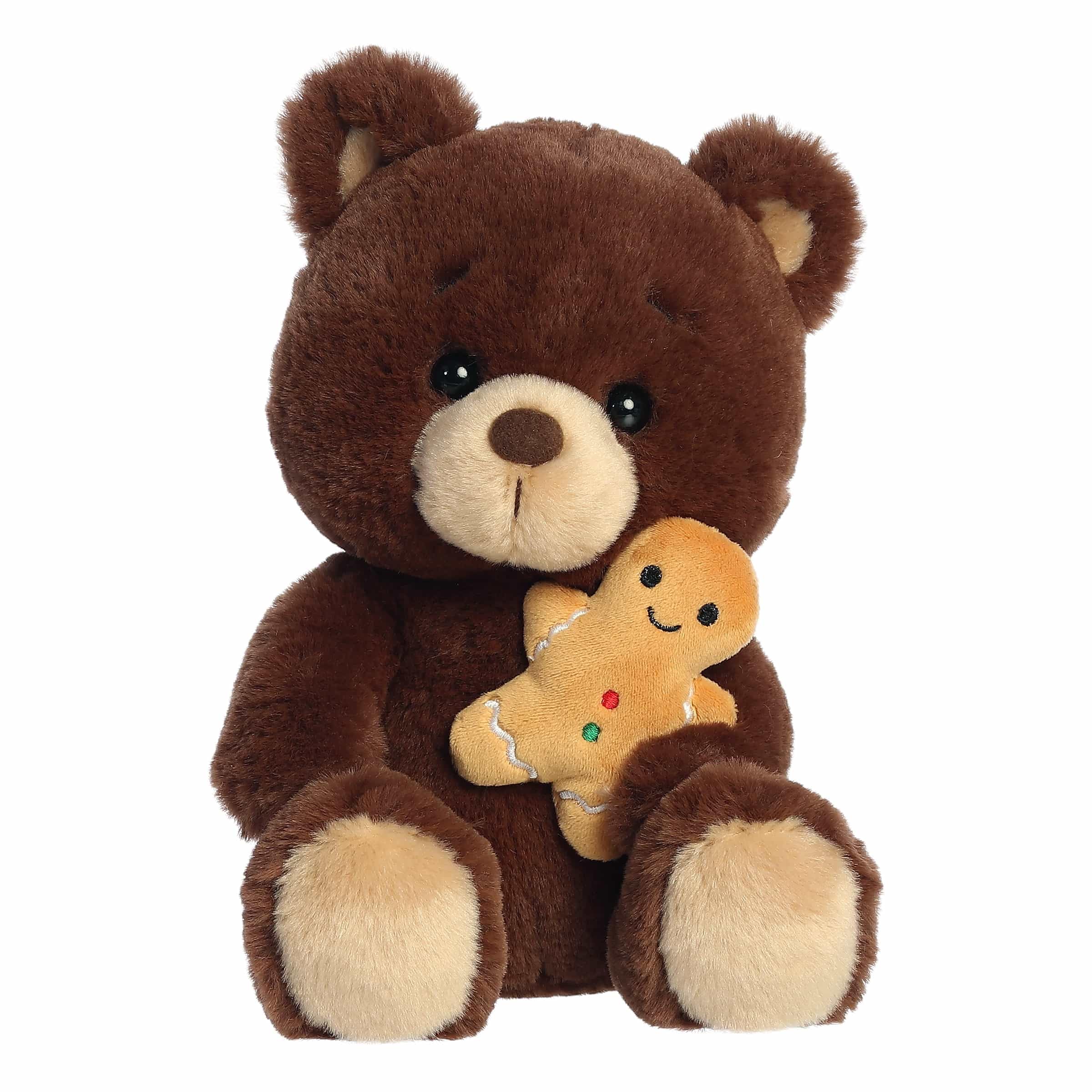 Amazon.com: Aurora® Festive Holiday Barista Bear™ Stuffed Animal