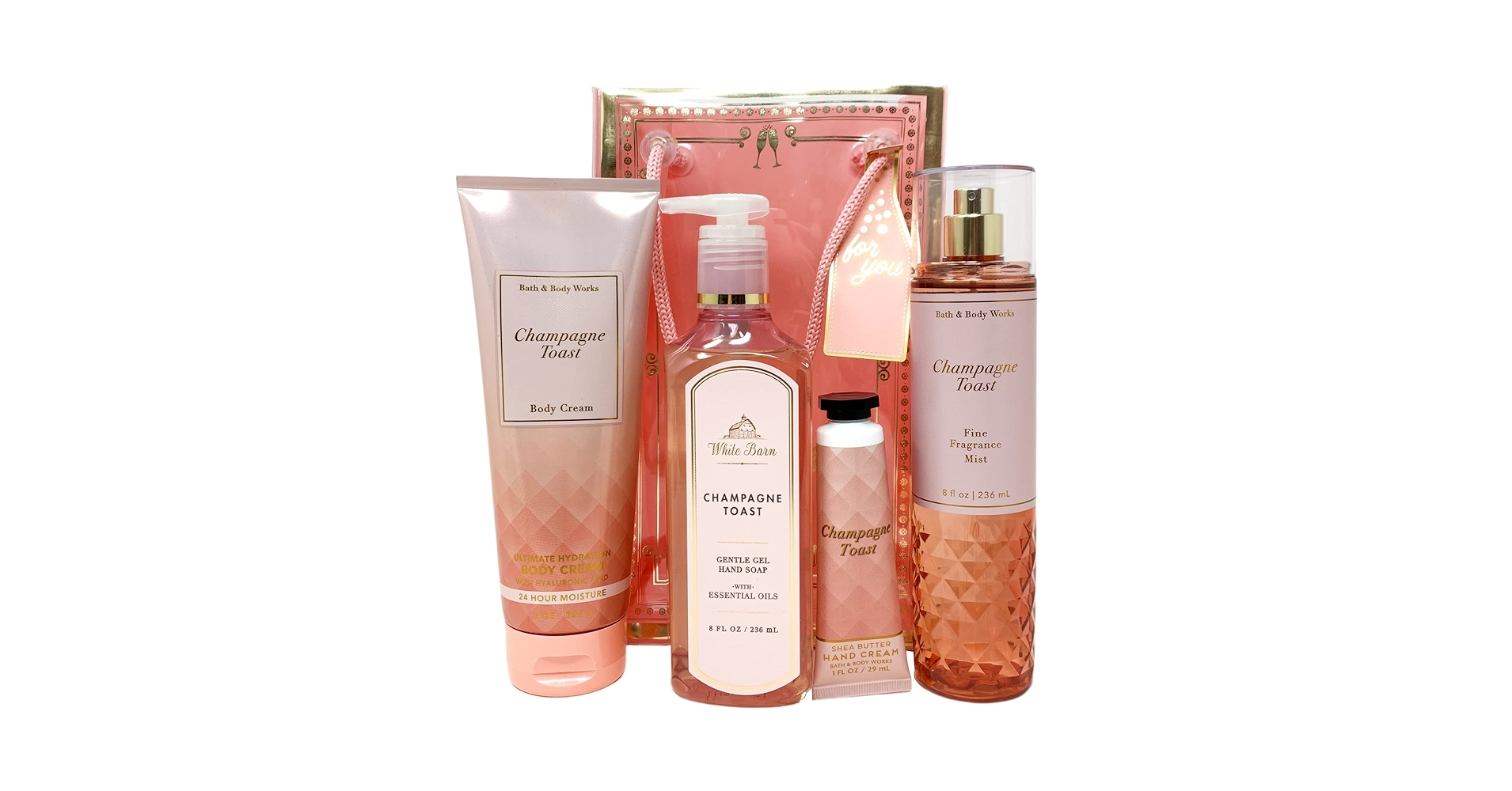 Amazon.com : Champagne Toast 5 Piece Gift Set - Includes