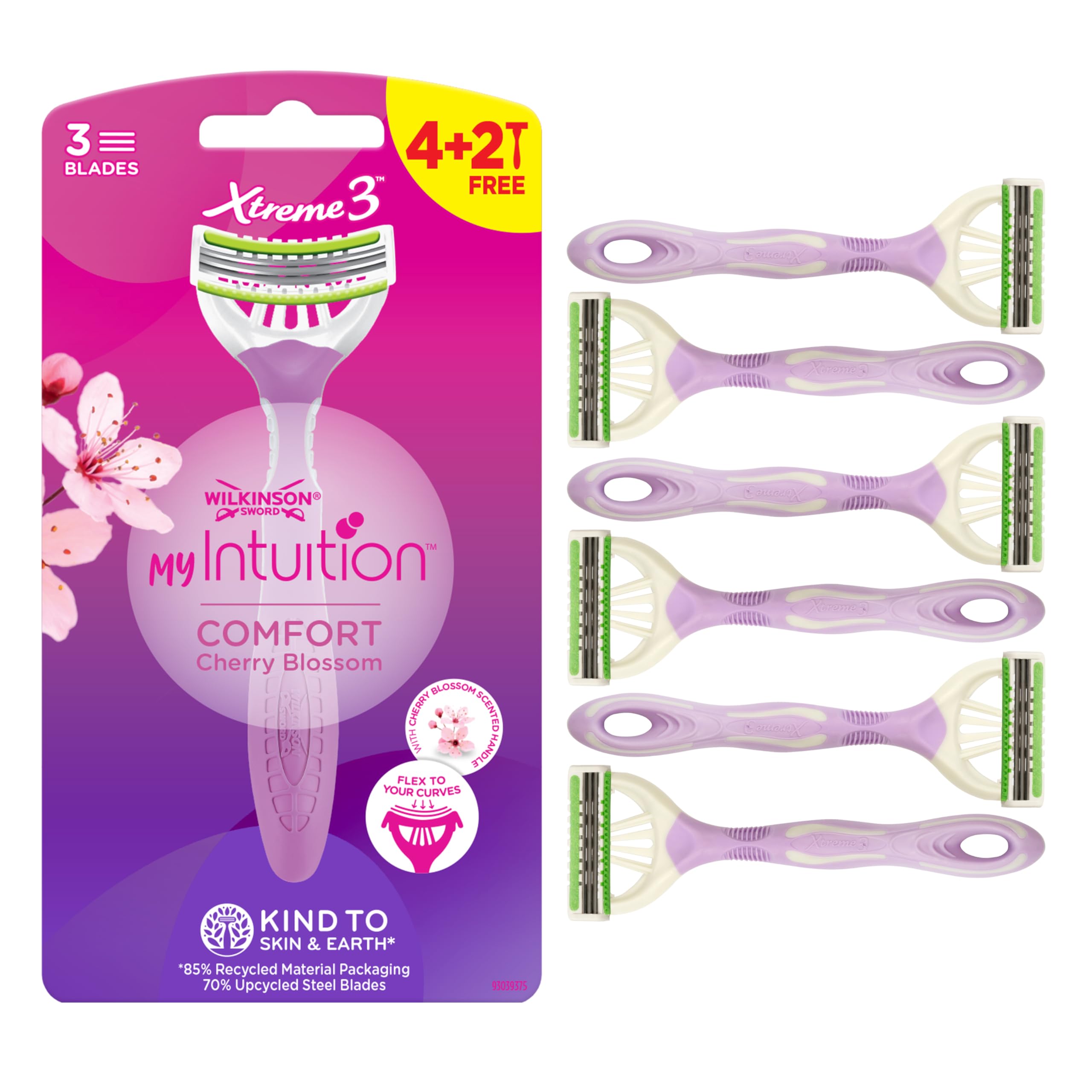 Wilkinson Sword Xtreme 3: 6 Maquinillas Desechables con Hidratación