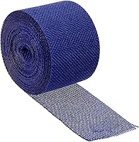 Vista 13 de PATIKIL Cinta de tela de arpillera de 2 pulgadas de ancho y 11 yardas, rollo de yute para fiestas, hogar, bricolaje, decoración de envoltura