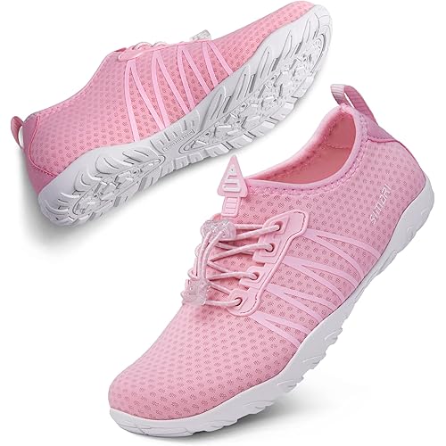 SIMARI Water Shoes Womens Mens Swim Beach Pool Aqua Sports Quick Dry Barefoot Diving Surf Walking